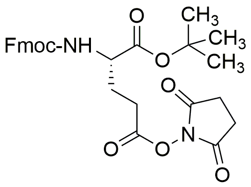 Éster α-terc-butílico del éster γ-N-hidroxisuccinimida del ácido Fmoc-L-glutámico