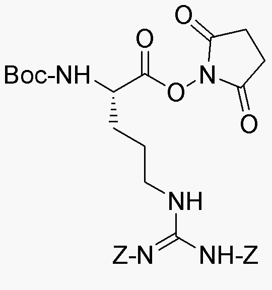 Nα-Boc-Nω,Nω'-bis-Z-L-arginine N-hydroxysuccinimide ester