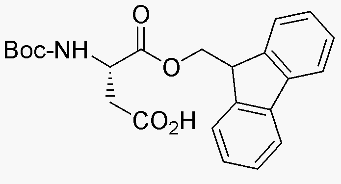 Ester α-9-fluorénylméthylique de l'acide boc-L-aspartique