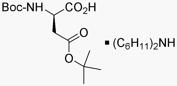 Sel de dicyclohexylammonium de l'ester β-tert-butylique de l'acide boc-D-aspartique