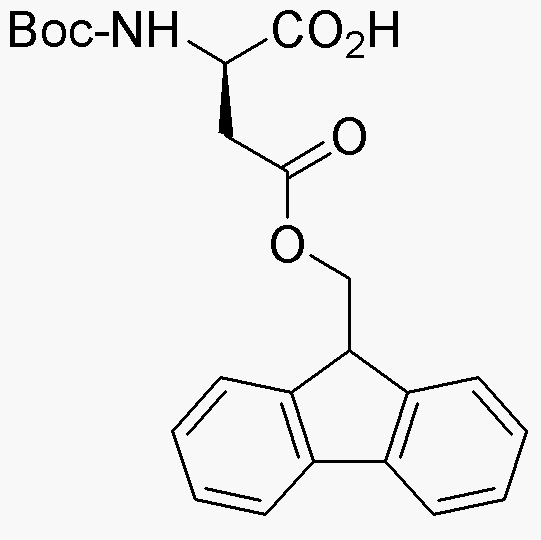 Ester β-9-fluorénylméthylique de l'acide boc-D-aspartique