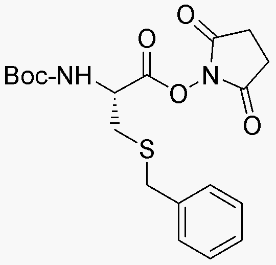 Ester N-hydroxysuccinimide de boc-S-benzyl-L-cystéine