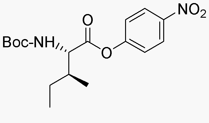 Boc-L-isoleucine 4-nitrophenyl ester