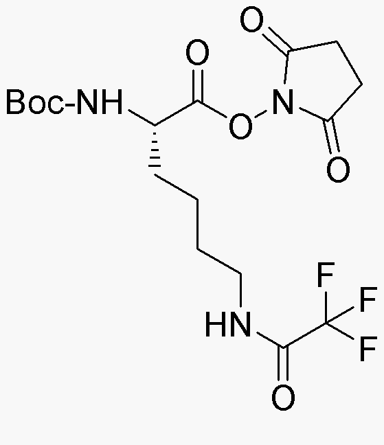 Nα-Boc-Nε-trifluoroacetyl-L-lysine N-hydroxysuccinimide ester