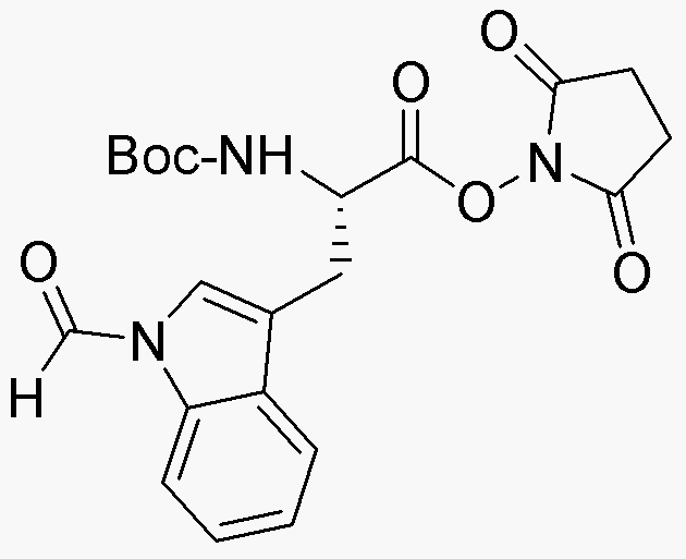 Nα-Boc-Nin-formyl-L-tryptophan N-hydroxysuccinimide ester