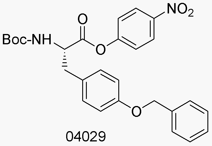 Éster 4-nitrofenílico de Boc-O-bencil-L-tirosina