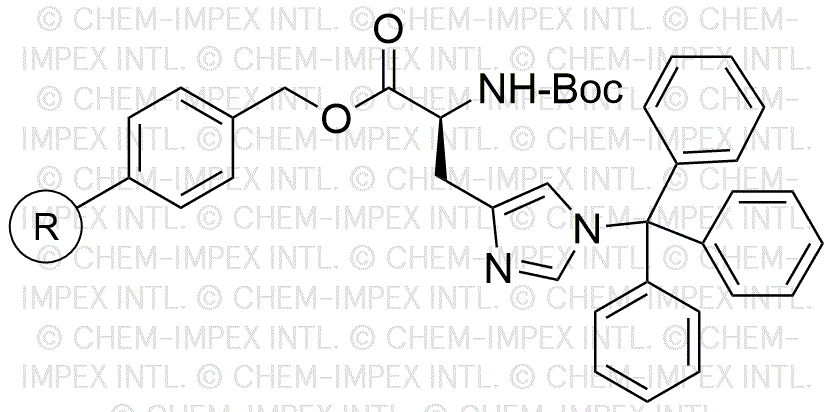 Nα-Boc-Nim-trityl-L-histidine Merrifield resin (0.25 - 1.0 meq/g, 100 - 200 mesh)