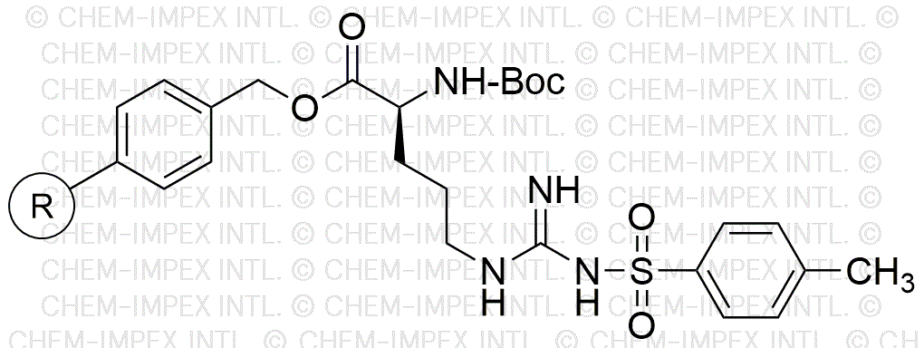 Resina Merrifield de Na-Boc-Nw,w'-bis-ZL-arginina (0,25 - 0,7 meq/g, 100 - 200 mesh)