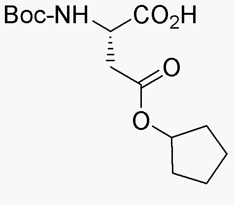 Ester β-cyclopentylique de l'acide boc-L-aspartique