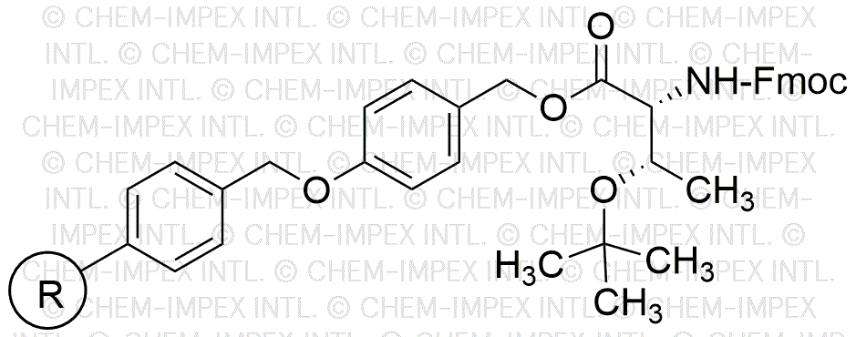 Resina de alcohol 4-alcoxibencílico Fmoc-O-terc-butil-D-treonina