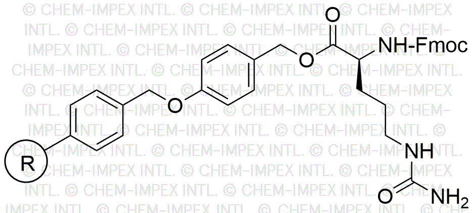 Resina de alcohol 4-alcoxibencílico Fmoc-L-citrulina