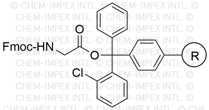 Fmoc-glycine-2-chlorotrityl resin (0.3-1.0 meq/g, 200-400 mesh)