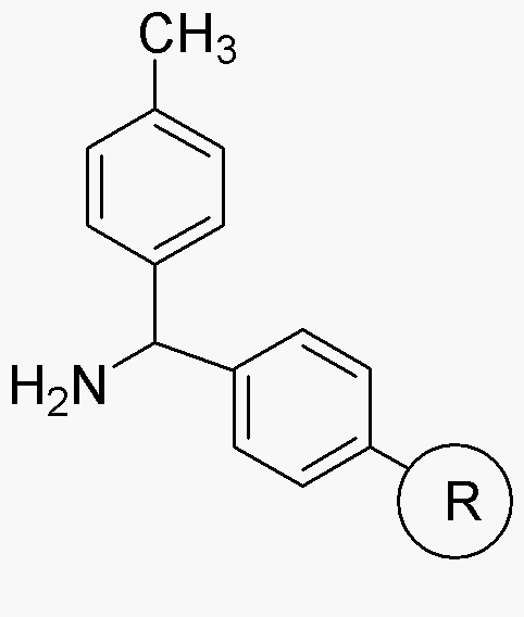 Clorhidrato de resina de 4-metilbencidrilamina (0,3 - 0,8 mmol/g, malla 100 - 200)