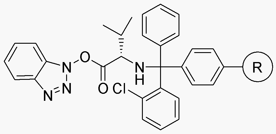 Éster benzotriazolílico de N-(2-clorotritilo)-L-valina