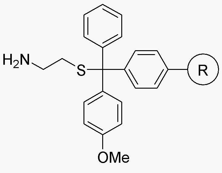 Resina de cisteamina 4-metoxitritilo (0,2-1,0 meq/g, malla 200-400)