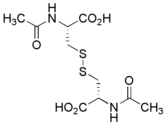 (Ac-L-Cys-OH)2 (liaison disulfure)