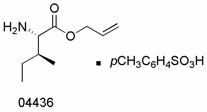 Sel de 4-toluènesulfonate d'ester allylique de L-isoleucine