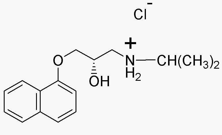 2S-(-)-Propanolol hydrochloride