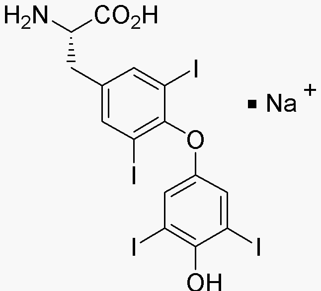 Sel de sodium de 3,3',5,5'-tétraiodo-L-thyronine