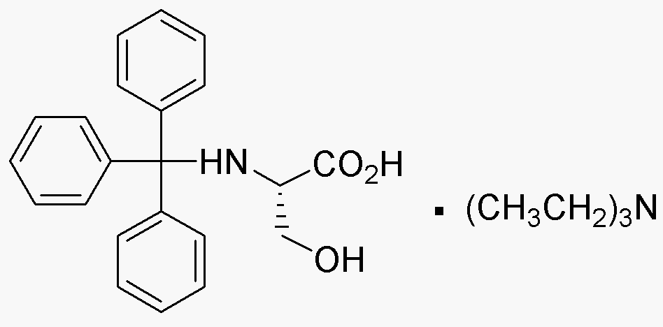 Trityl-L-serine triethyl ammonium salt