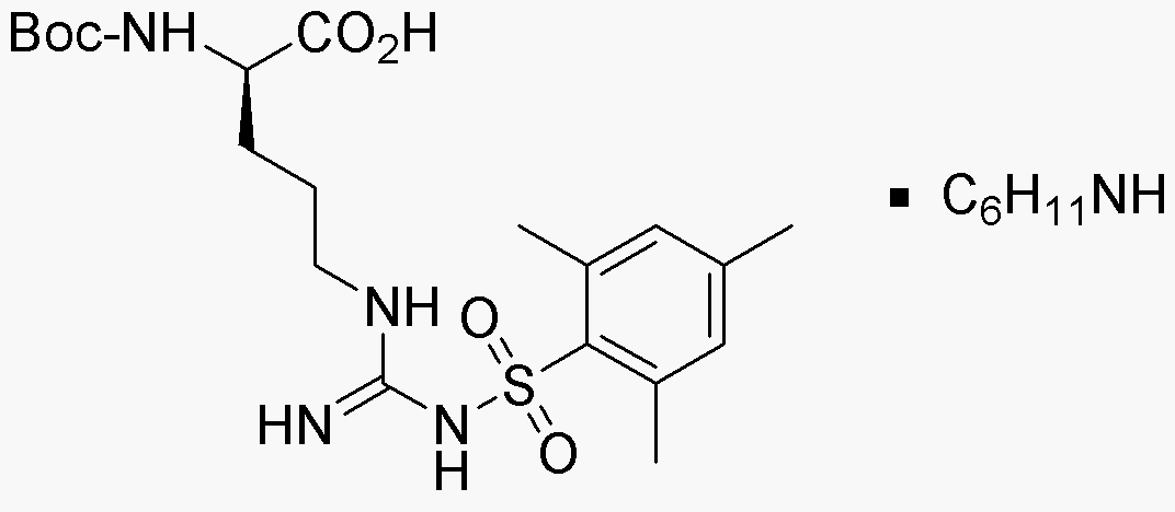 Nα-Boc-Nω-(mesitylene-2-sulfonyl)-D-arginine cyclohexylammonium salt