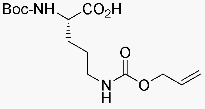 Nα-Boc-Nδ-allyloxycarbonyl-L-ornithine