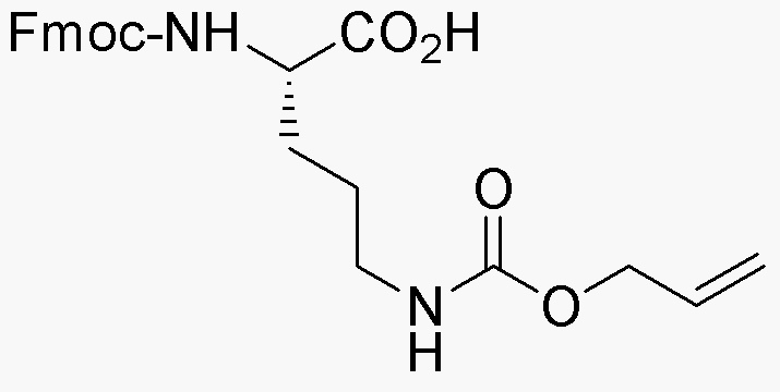 Nα-Fmoc-Nδ-allyloxycarbonyl-L-ornithine