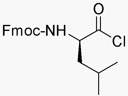 Fmoc-D-leucyl chloride