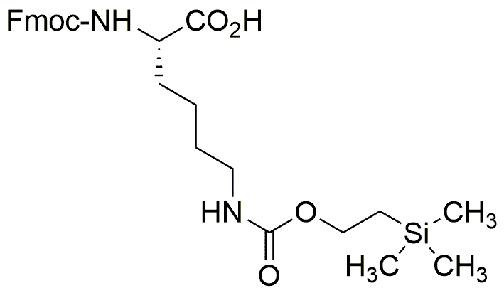 Nα-Fmoc-Nε-trimethylsilylethoxycarbonyl-L-lysine