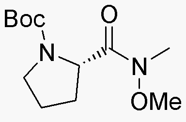 Boc-L-proline N,O-dimethylhydroxamide