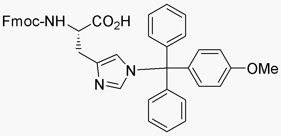 Nα-Fmoc-Nim-methoxytrityl-L-histidine