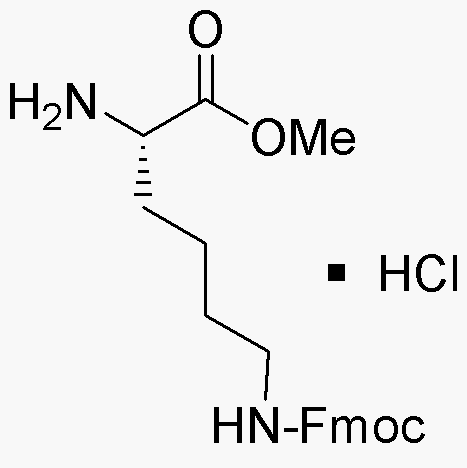 Clorhidrato de éster metílico de Ne-Fmoc-L-lisina