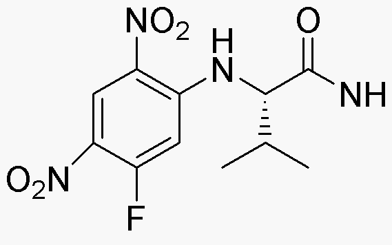 Nα-[2,4-Dinitro-5-fluorophenyl]-L-valine amide