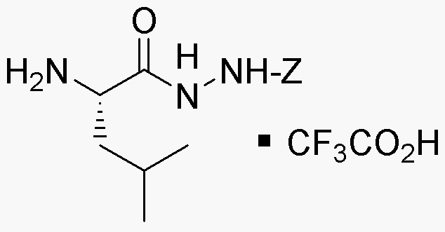 Trifluoroacétate de benzyloxycarbonylhydrazide de leucine