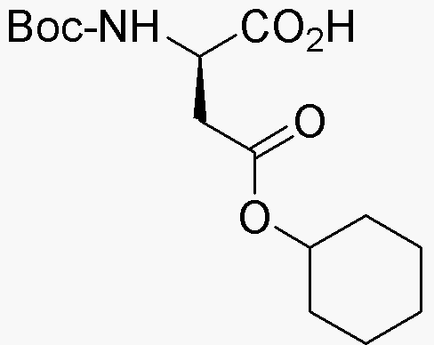 Ester β-cyclohexyle de l'acide boc-D-aspartique