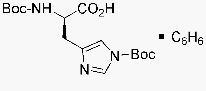 Na,Nim-Bis-Boc-D-histidina·benceno