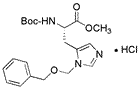 Boc-N-p-benzyloxymethyl-L-histidine methyl ester hydrochloride