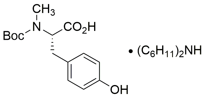 Boc-N-methyl-L-tyrosine dicyclohexylammonium salt