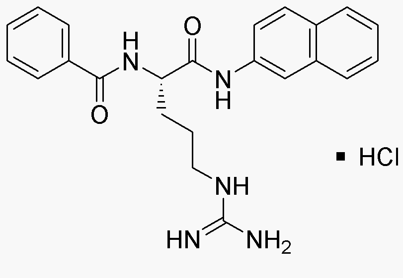 Clorhidrato de b-naftilamida de Na-benzoil-L-arginina