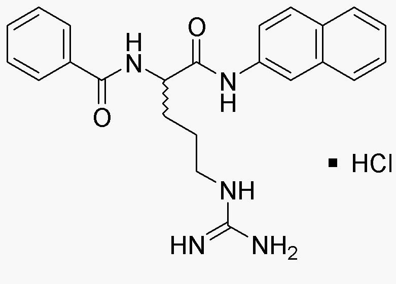 Clorhidrato de b-naftilamida de Na-benzoil-DL-arginina