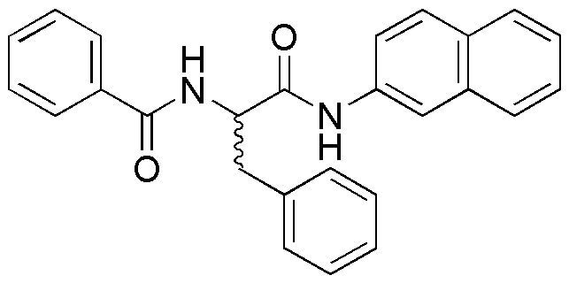 Benzoyl-DL-phénylalanine β-naphthylamide