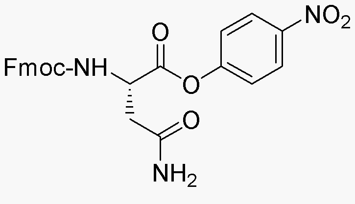 Éster 4-nitrofenílico de Na-Fmoc-L-asparagina