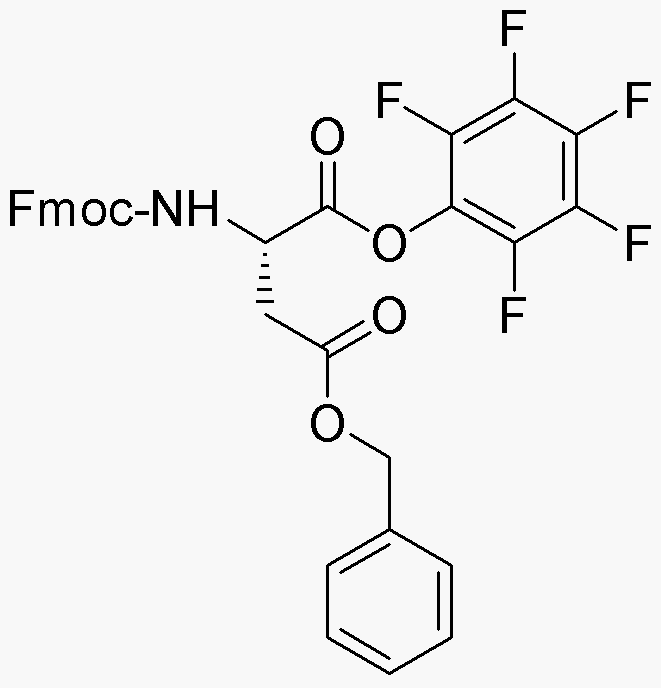 Éster b-bencílico del ácido fmoc-L-aspártico, éster a-pentafluorofenílico