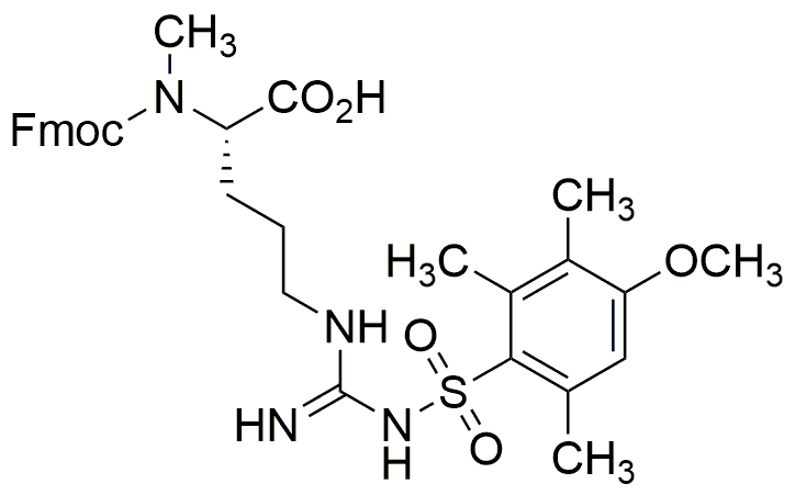 Nα-Fmoc-Nα-methyl-Nω-(4-methoxy-2,3,6-trimethylbenzenesulfonyl)-L-arginine