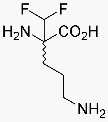 α-difluorométhyl-DL-ornithine