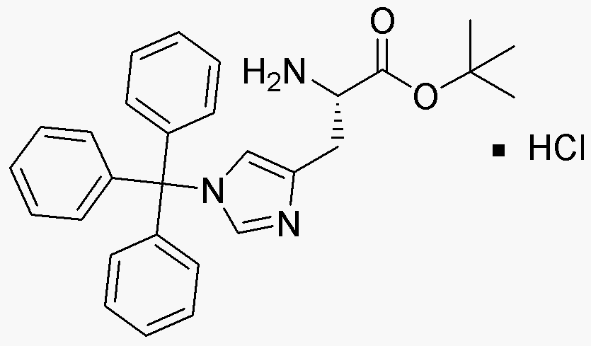 Clorhidrato de éster terc-butílico de nim-tritil-L-histidina