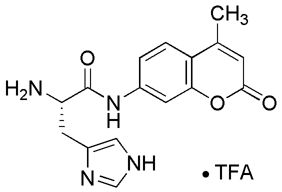 Sel de trifluoroacétate de L-histidine 7-amido-4-méthylcoumarine