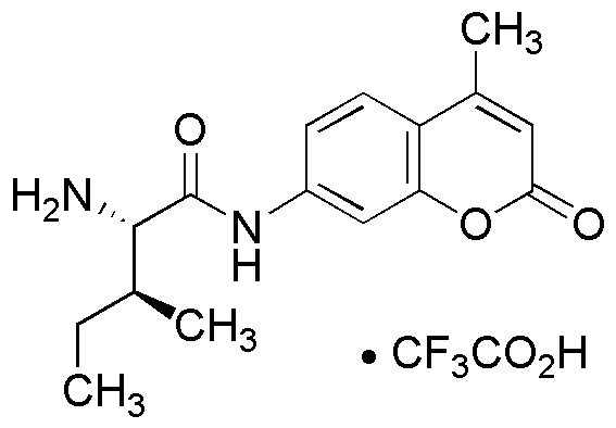 Trifluoroacetato de L-isoleucina 7-amido-4-metilcumarina