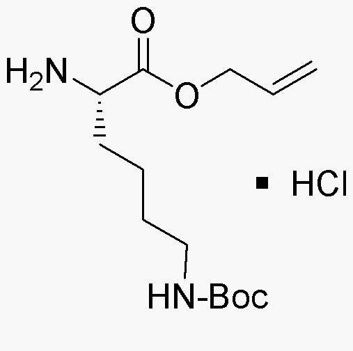 Chlorhydrate d'ester allylique de Nε-Boc-L-lysine