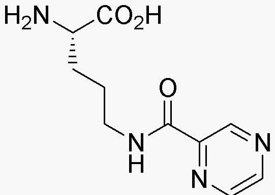 Nδ-Pyrazinylcarbonyl-L-ornithine